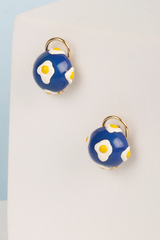 Enamel sunny side up studs