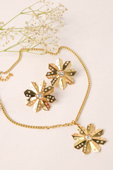 CRYSTAL BLOSSOM STUDS