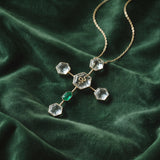 Arqa cross pendant