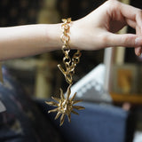 Arqa small T toggle bracelet